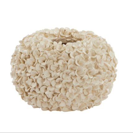 Naguro Cream Decorative Vase – Stylish Home Accent